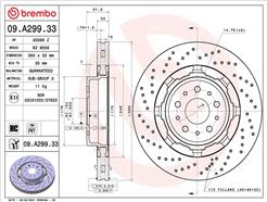BREMBO 09.A299.33