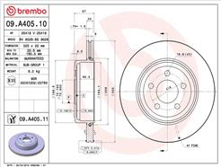 BREMBO 09.A405.11