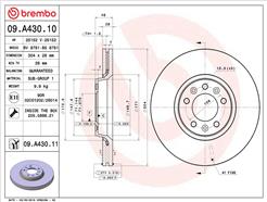 BREMBO 09.A430.11