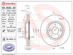 BREMBO 09.A532.21