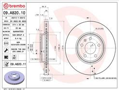 BREMBO 09.A820.11