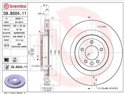 BREMBO 09.B504.11