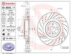 BREMBO 09.B805.11