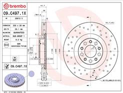 BREMBO 09.C497.1X