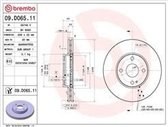BREMBO 09.D065.11