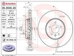 BREMBO 09.D549.23