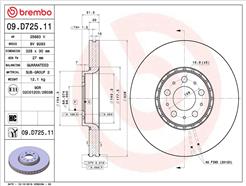 BREMBO 09.D725.11