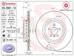 BREMBO 09.D901.13