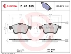 BREMBO P 23 163