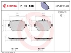 BREMBO P 50 138