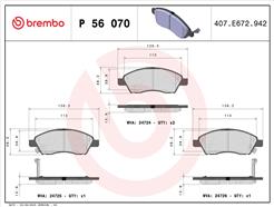 BREMBO P 56 070