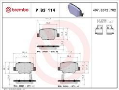 BREMBO P 83 114
