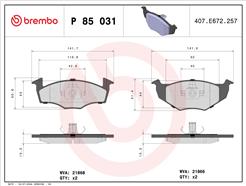 BREMBO P 85 031
