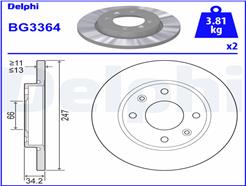 DELPHI BG3364
