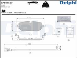 DELPHI LP5046EV