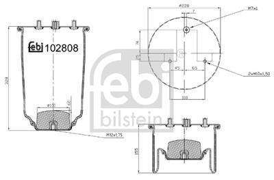 FEBI BILSTEIN 102808 EAN: 4054224028087.