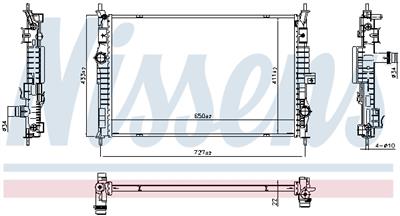 NISSENS 607100 EAN: 5707286541146.