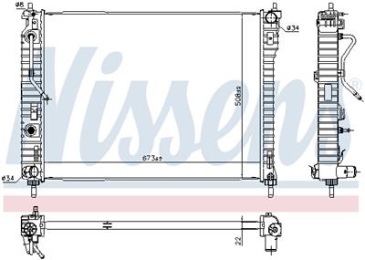 NISSENS 61688 EAN: 5707286369634.