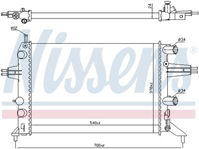NISSENS 63016 EAN: 5707286208612.