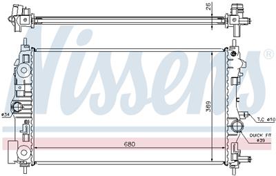 NISSENS 630745 Číslo výrobce: 376787541. EAN: 5707286348011.