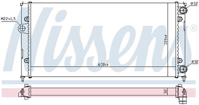 NISSENS 651931 Číslo výrobce: 376713424. EAN: 5707286221741.