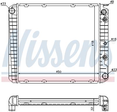 NISSENS 65520A Číslo výrobce: 376720691. EAN: 5707286223271.