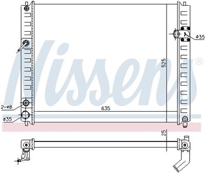 NISSENS 68091 EAN: 5707286352452.