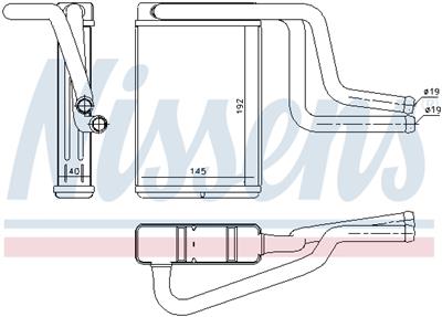 NISSENS 71744 Číslo výrobce: 351313164. EAN: 5707286232648.