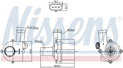 NISSENS 831116 EAN: 5707286502628.