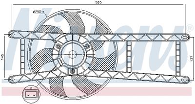 NISSENS 85145 EAN: 5707286242593.