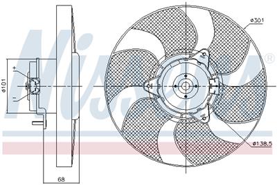 NISSENS 85900 EAN: 5707286439719.