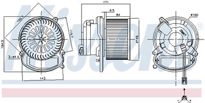 NISSENS 87504 EAN: 5707286433021.