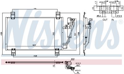 NISSENS 940725 Číslo výrobce: 72530718. EAN: 5707286410282.