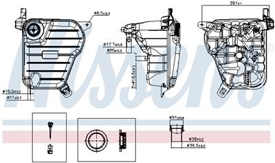NISSENS 996132 Číslo výrobce: 376701884.