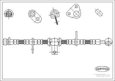 CORTECO 19032125 EAN: 3358960089441.