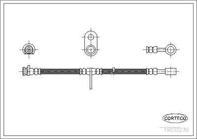 CORTECO 19032230 EAN: 3358960090737.