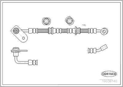 CORTECO 19036140 EAN: 3358960521033.