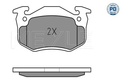 MEYLE 025 209 7311/PD Číslo výrobce: MBP0059PD. EAN: 4040074138267.