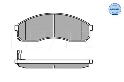 MEYLE 025 236 4916/W Číslo výrobce: MBP0410. EAN: 4040074634387.