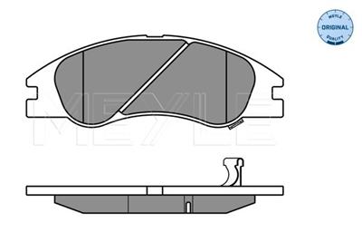 MEYLE 025 242 1817/W Číslo výrobce: MBP0541. EAN: 4040074028247.