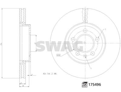 SWAG 33 10 6928 EAN: 4054228754968.