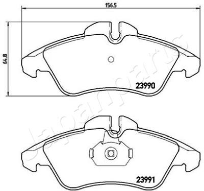 JAPANPARTS PA-0537AF EAN: 8052553295107.