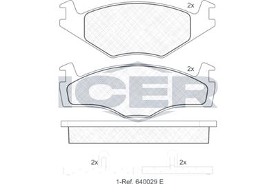 ICER 180460 Číslo výrobce: 20887. EAN: 8424073008640.