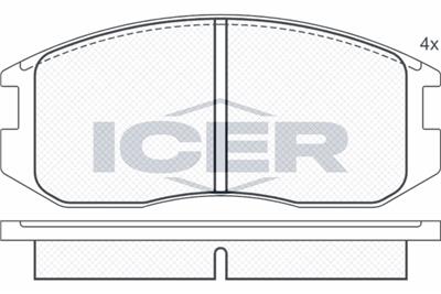 ICER 180875 Číslo výrobce: 21650. EAN: 8424073010810.