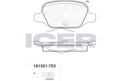 ICER 181501-703 Číslo výrobce: 23601. EAN: 8424073082589.