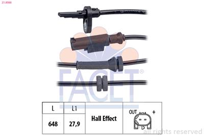 FACET 21.0088 Číslo výrobce: EPS 1.960.088. EAN: 8012510049983.