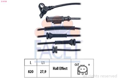 FACET 21.0128 Číslo výrobce: EPS 1.960.128. EAN: 8012510049457.