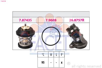FACET 7.8757K Číslo výrobce: EPS 1.880.757K. EAN: 8012510024454.