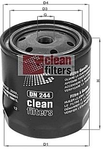 CLEAN FILTERS DN 244 EAN: 8010042244005.