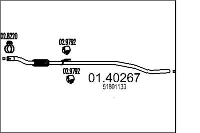 MTS 01.40267 EAN: 8033464897727.